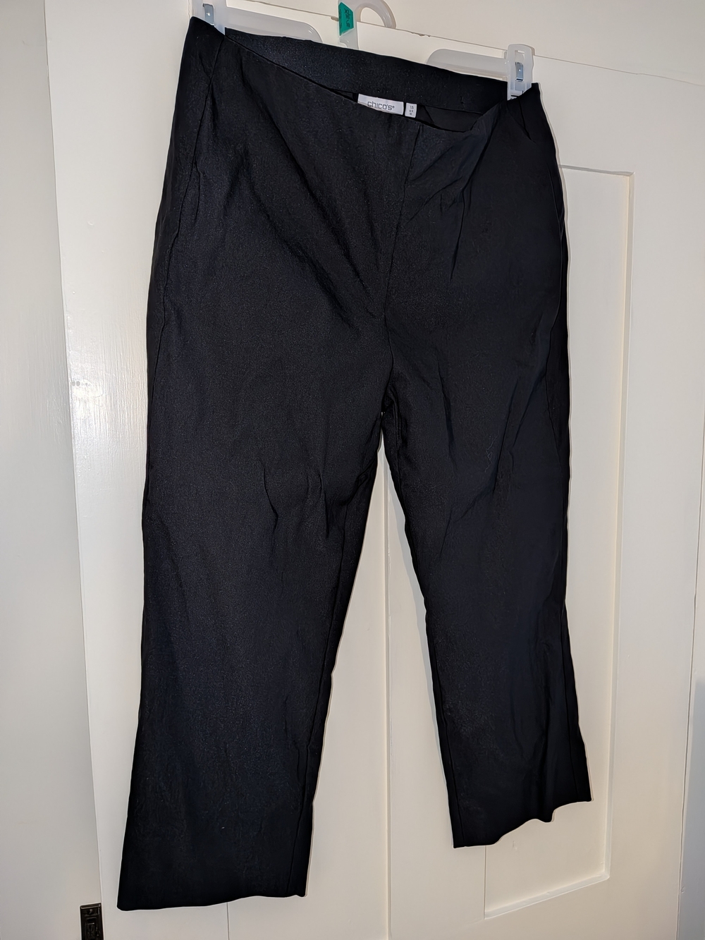 Chico's Black Cropped Dress Pants